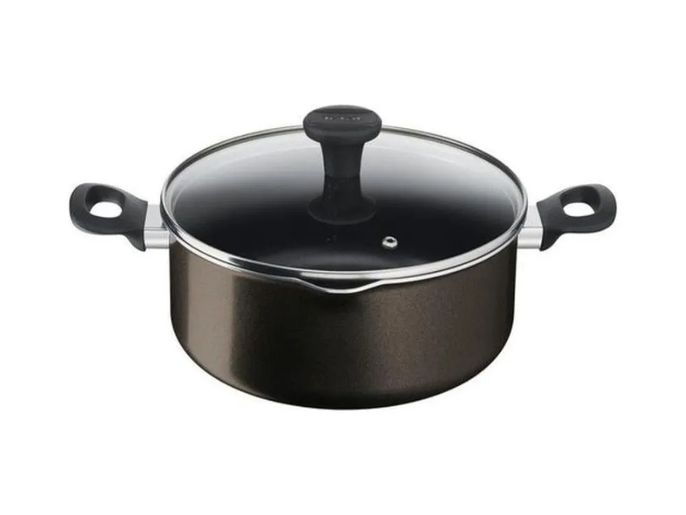 Tefal Titanyum 1X EarlyPlus Difüzyon Tabanlı Derin Tencere 24 cm (Teşhir & Outlet) - 2100119557