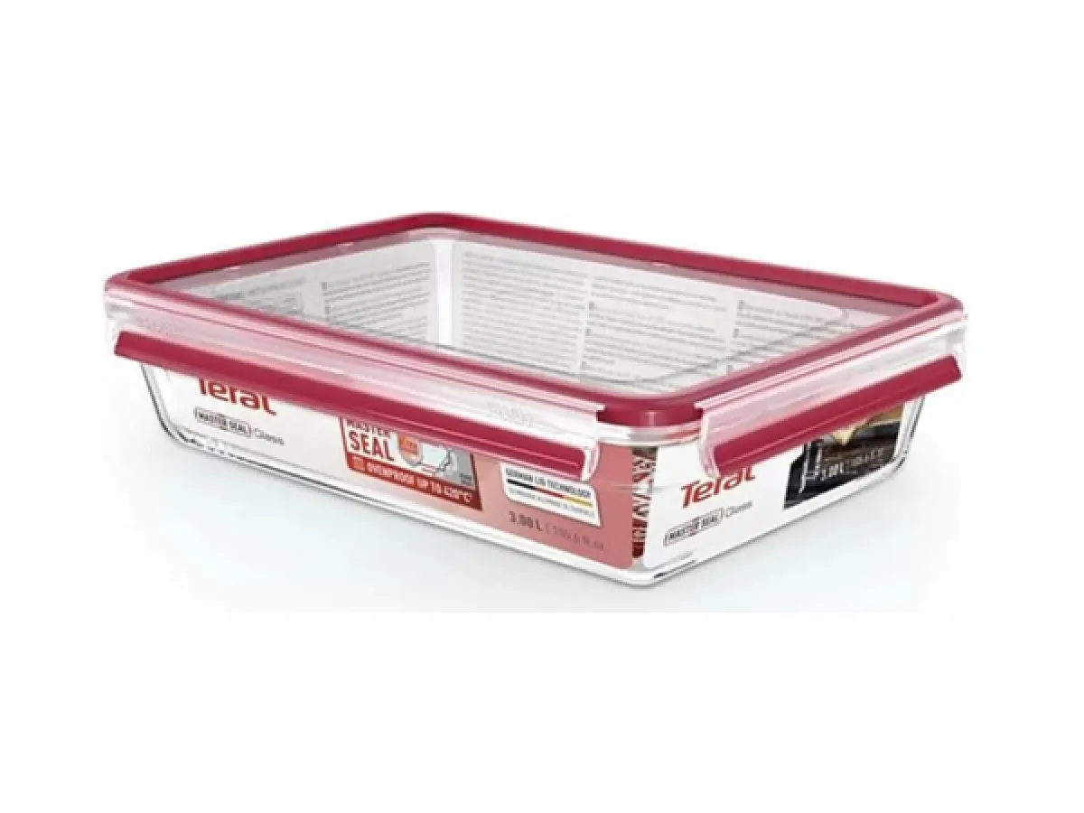 Tefal N10412 Masterseal Fırınlanabilir Cam Saklama Kabı 3L (Teşhir & Outlet) - 3110600759