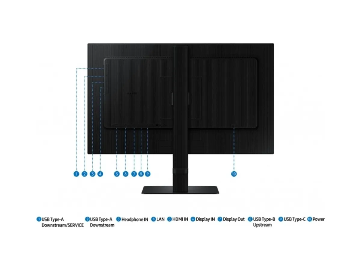 Samsung Viewfinity S6 24" 5 ms 2K IPS 100 Hz LS24D600UAUXUF