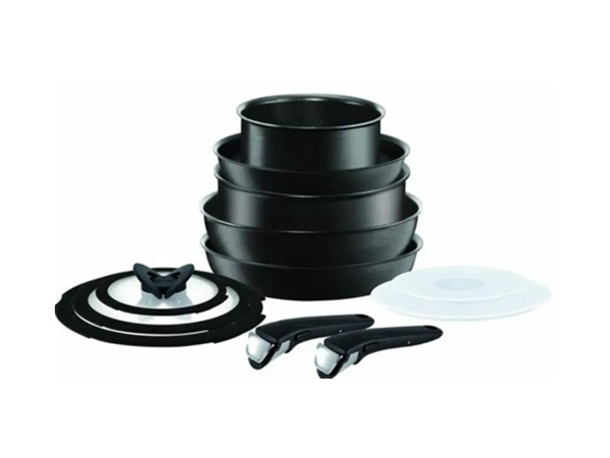 Tefal Ingenio Titanyum Pro Büyük Tava ve Tencere Seti 12 Parça (Teşhir & Outlet)