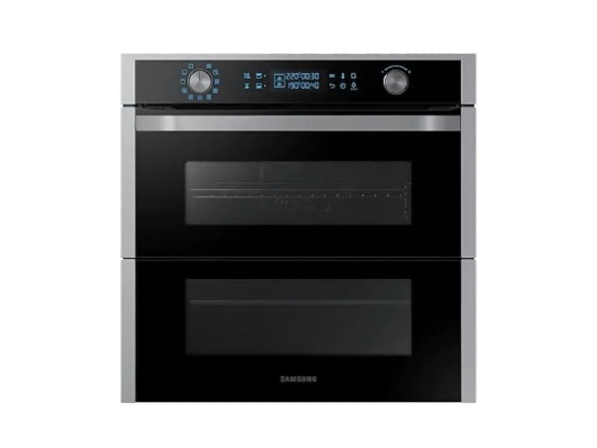 Samsung 75 L Çift Bölmeli Fırın NV75R7647RS/TR | Yenilenmiş Ürün