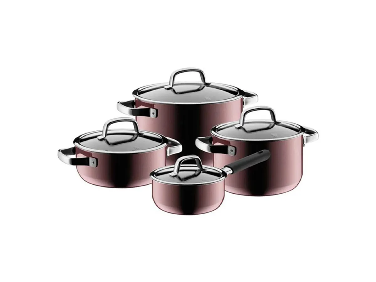 WMF Fusıontec Mineral Pembe Kuartz 4'lü Tencere Seti (Teşhir & Outlet)